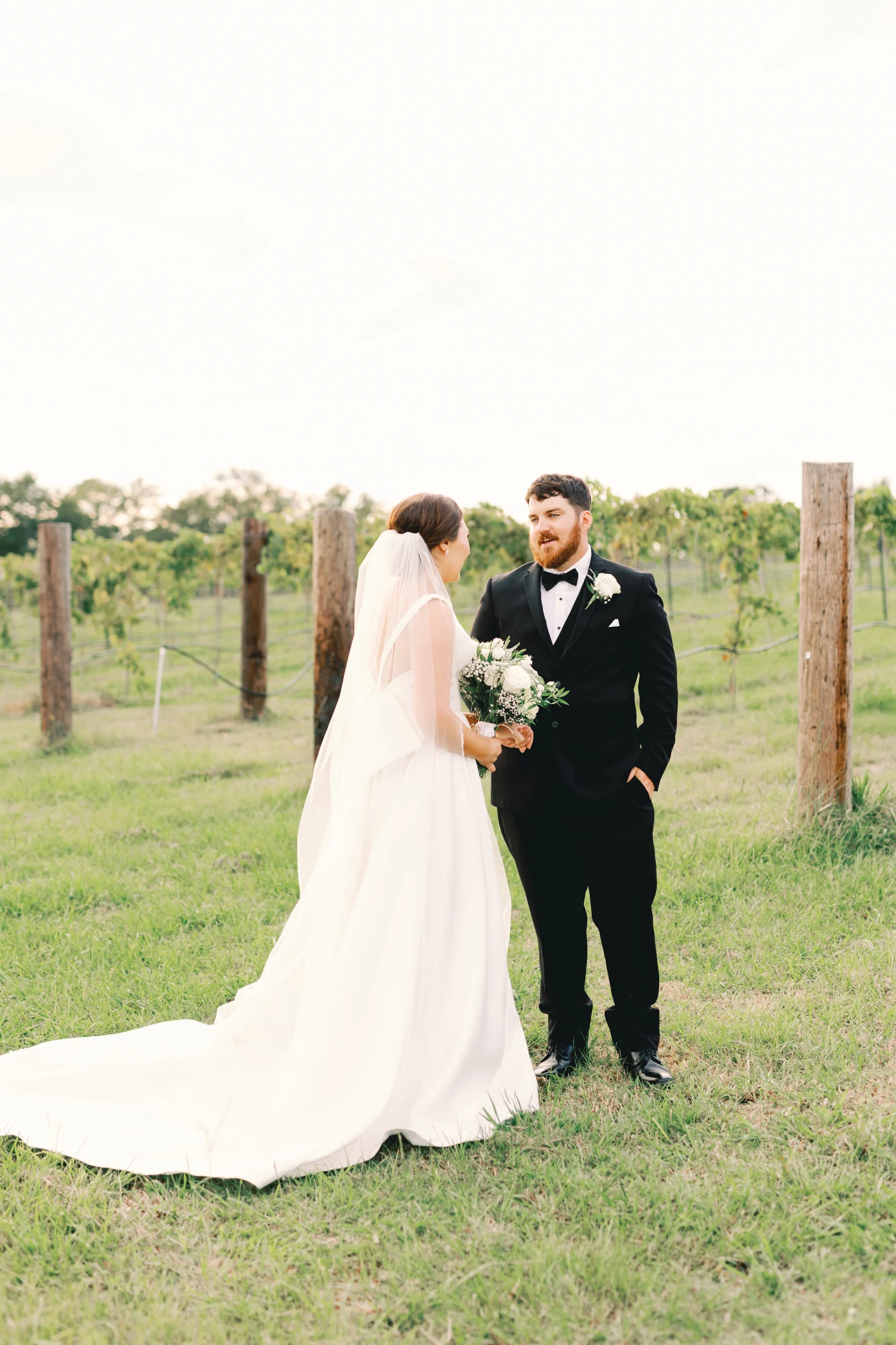 Vineyard Wedding in Lancaster, South Carolina.
