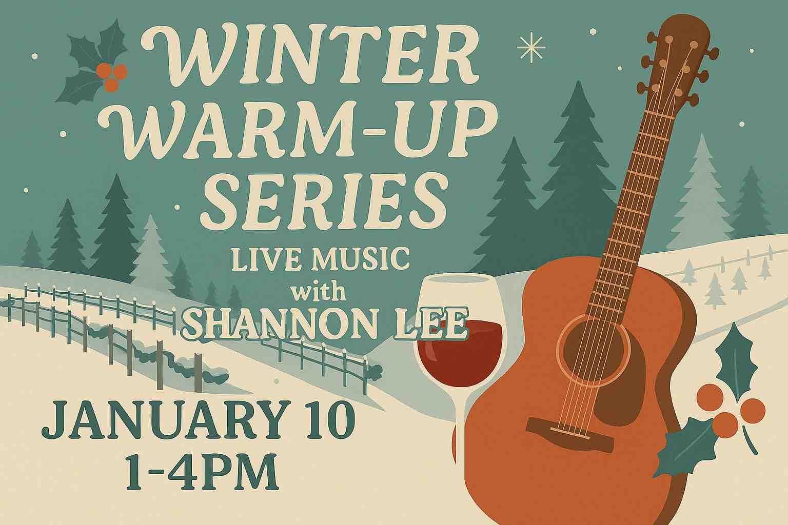 Live Music with Shannon Lee at Laurel Haven Estate