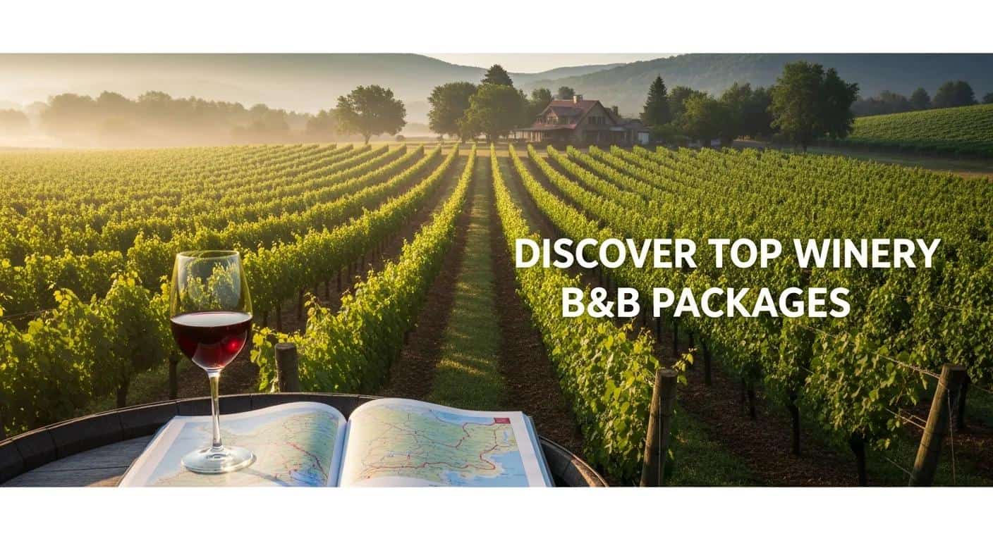 Discover bed and breakfast winery packages