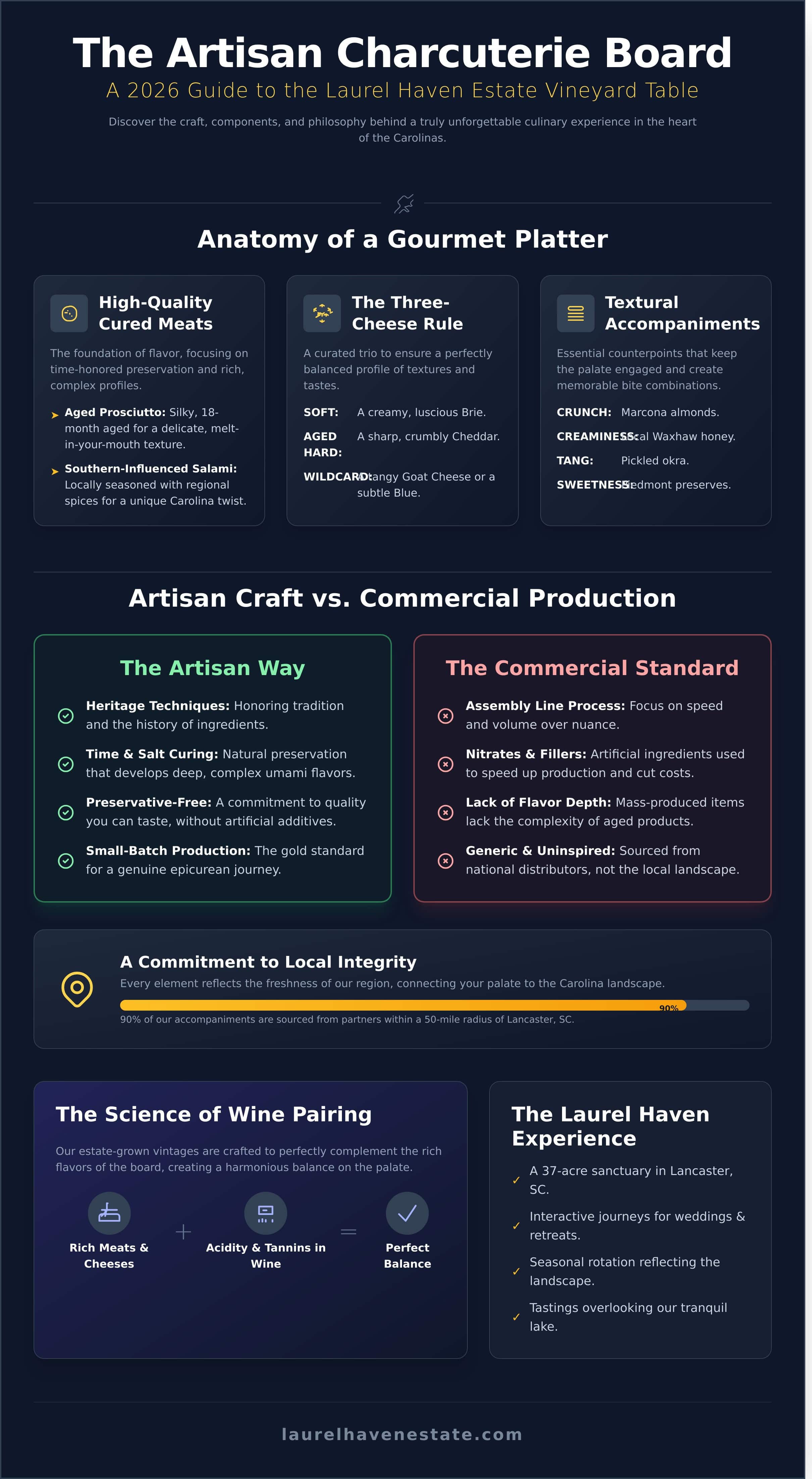 Artisan Charcuterie Boards in Lancaster, SC: The 2026 Vineyard Guide