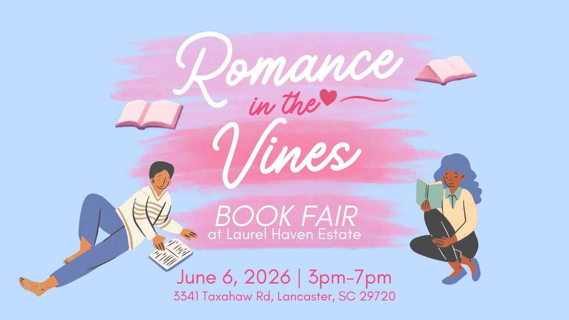 Romance Book Fair at Laurel Haven Estate in Lancaster, SC