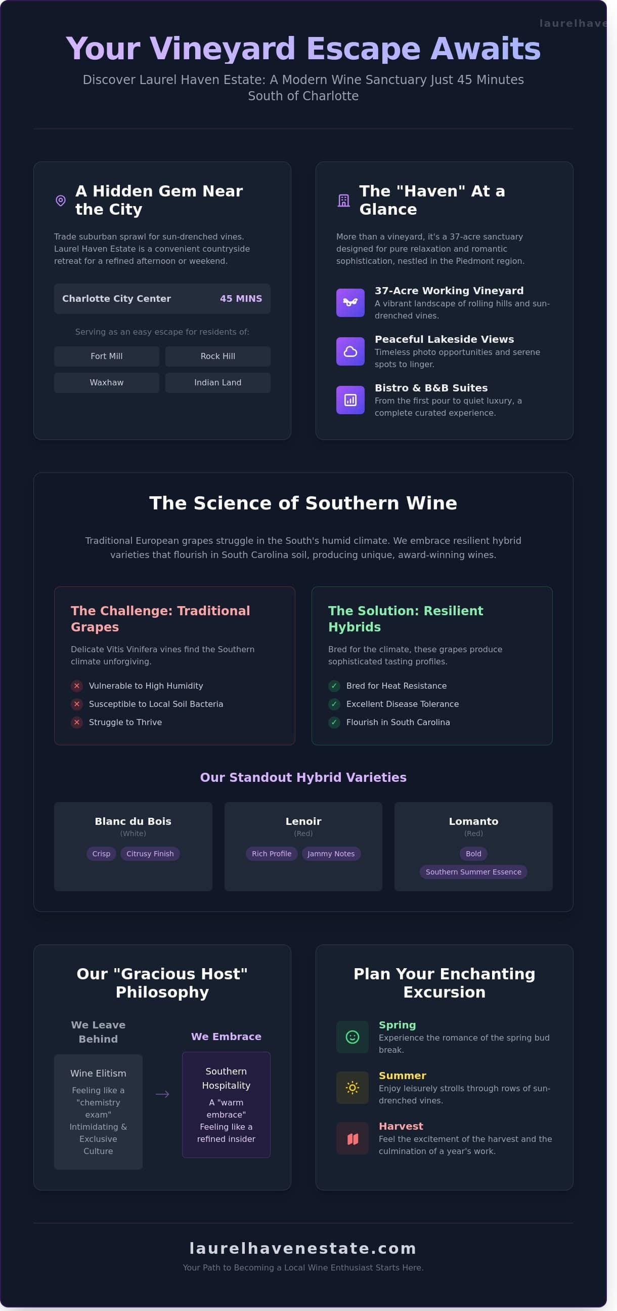 The Art of Wine Tasting in Lancaster, SC: A Southern Vineyard Guide