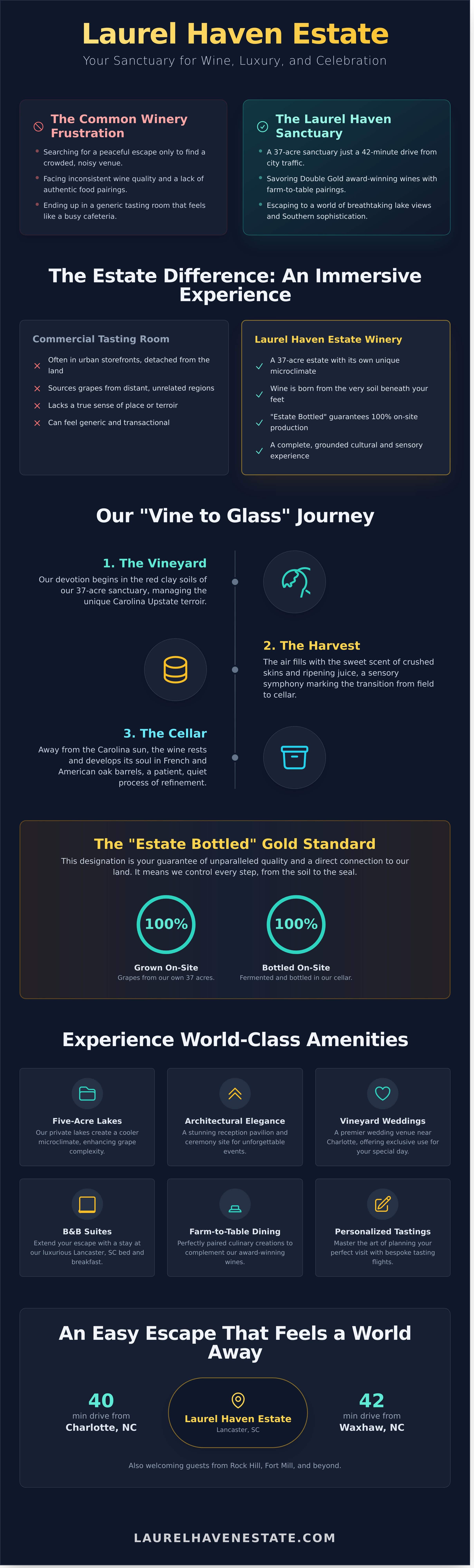 The Essential Guide to the Premier Winery Experience in Lancaster, SC & Near Charlotte (2026)