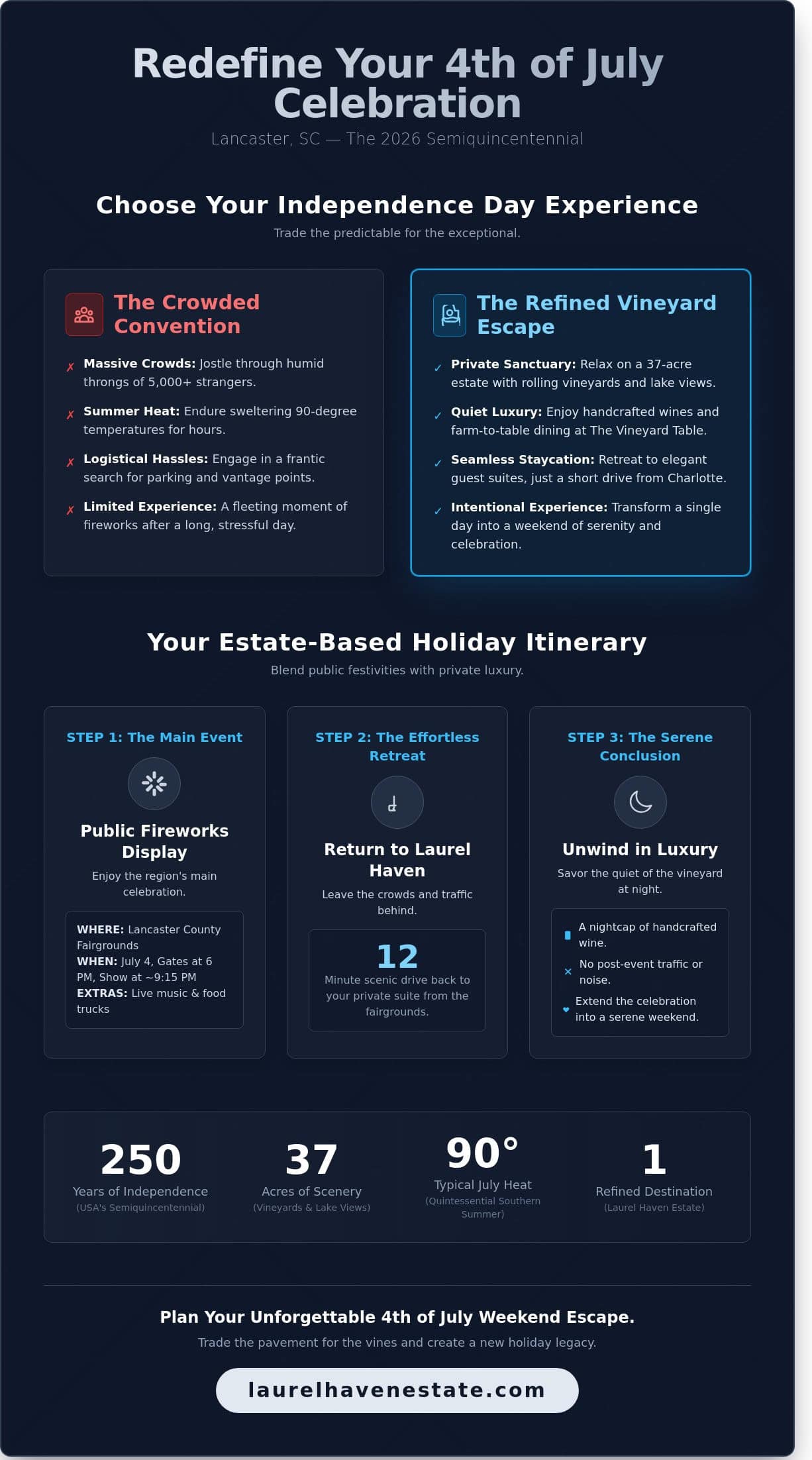 4th of July Fireworks in Lancaster, SC: Your Guide to a Refined Independence Day 2026