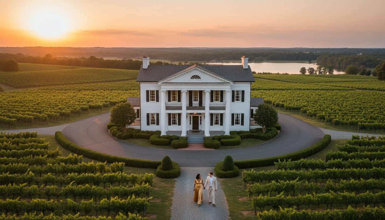 The Ultimate Vineyard Bed and Breakfast in South Carolina: A Luxury Escape at Laurel Haven Estate