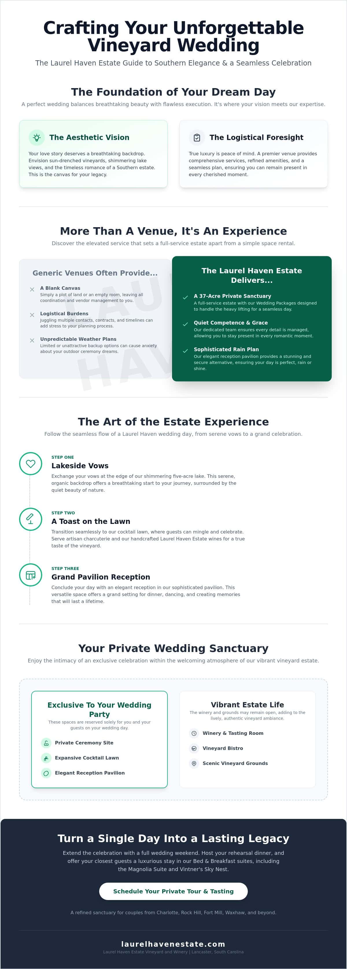 Enchanting Wedding Venues in South Carolina: A Guide to Vineyard Elegance