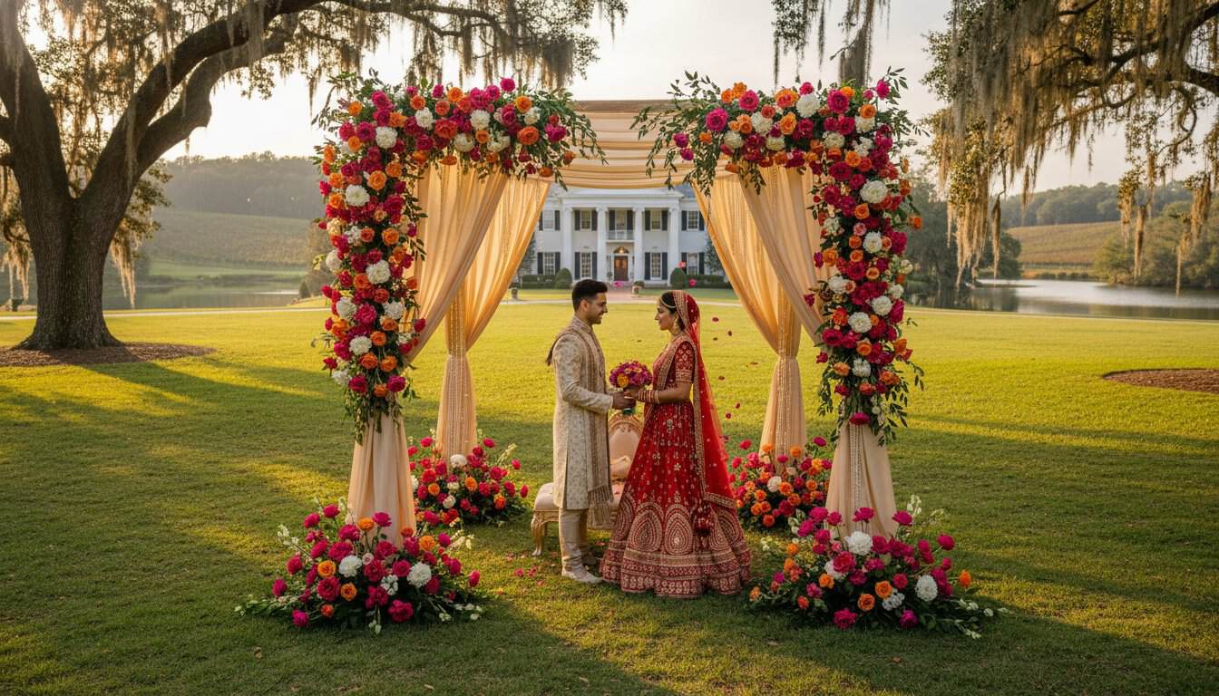 Indian Wedding Venues on Private Estates with Land: A Guide to Grand Southern Legacies (2026)
