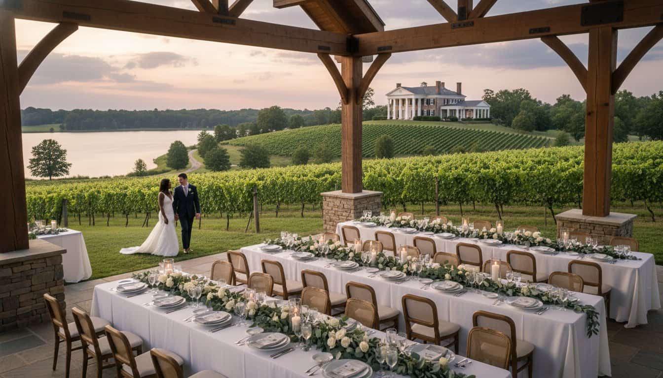 Lodge Style Wedding Venues Near Charlotte: Rustic Luxury at Laurel Haven Estate