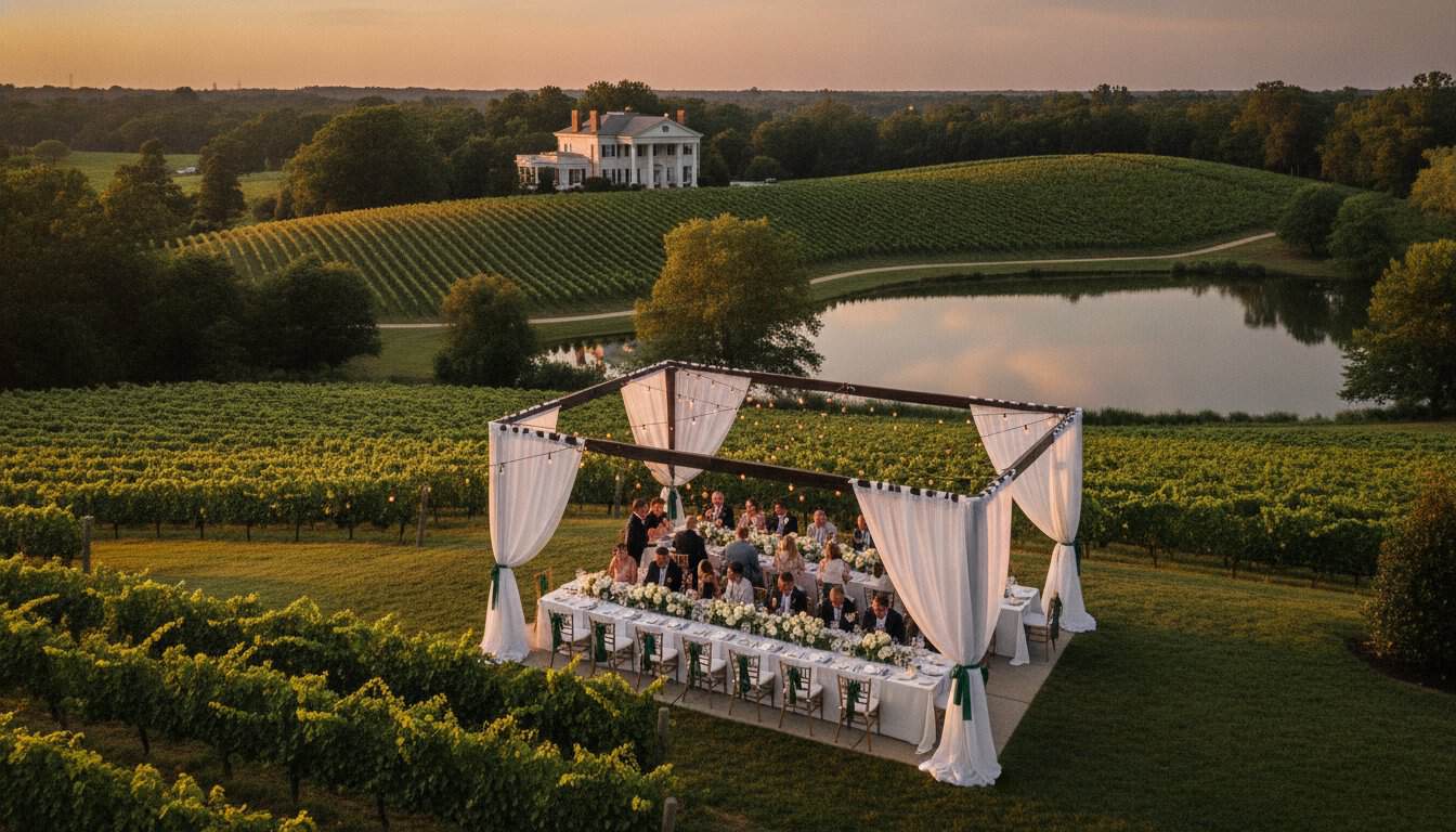 Enchanting Wedding Receptions in Lancaster, SC: A Vineyard Guide for 2026