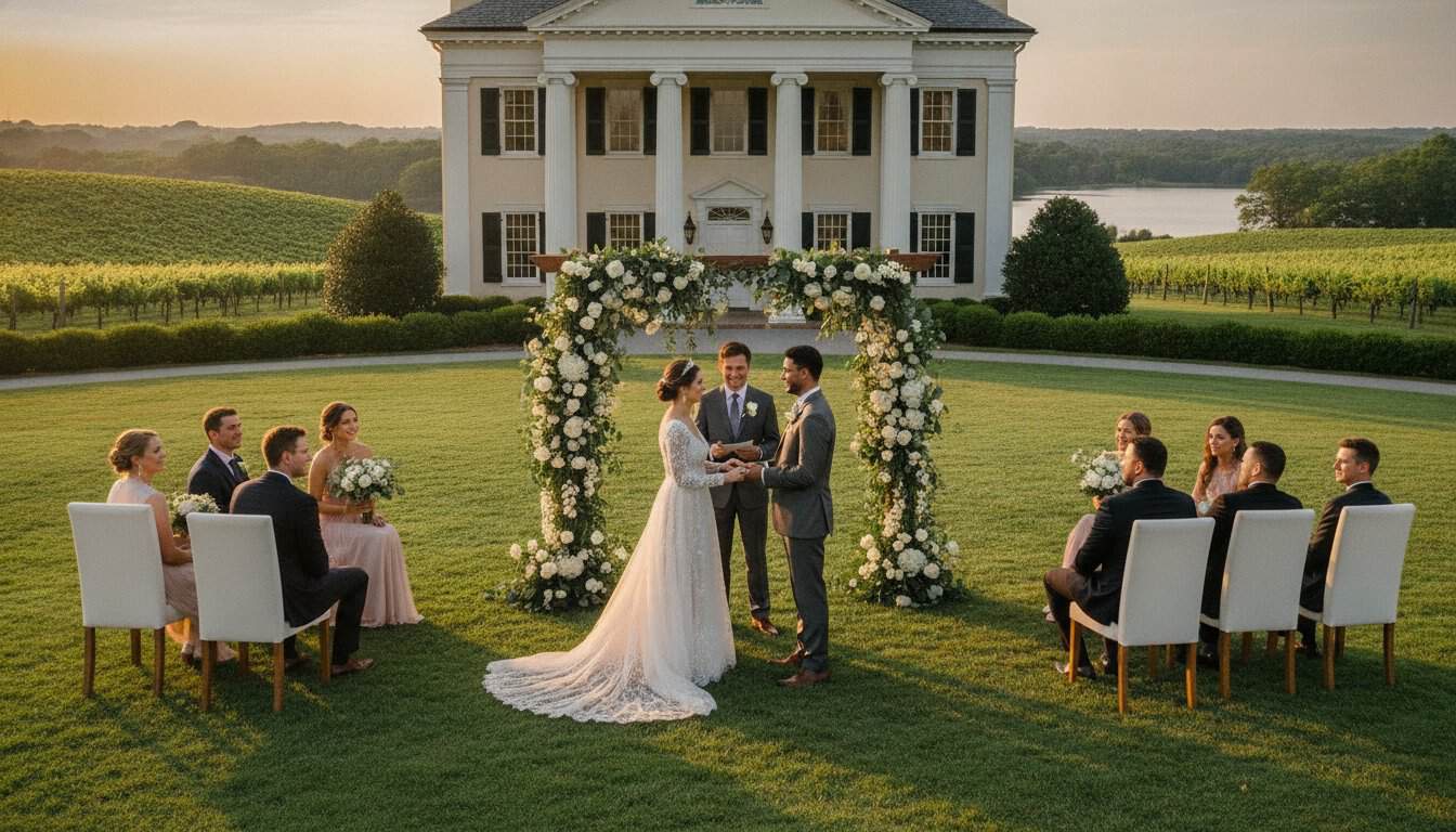 Small Intimate Vineyard Wedding Locations: A Guide to Curated Romance