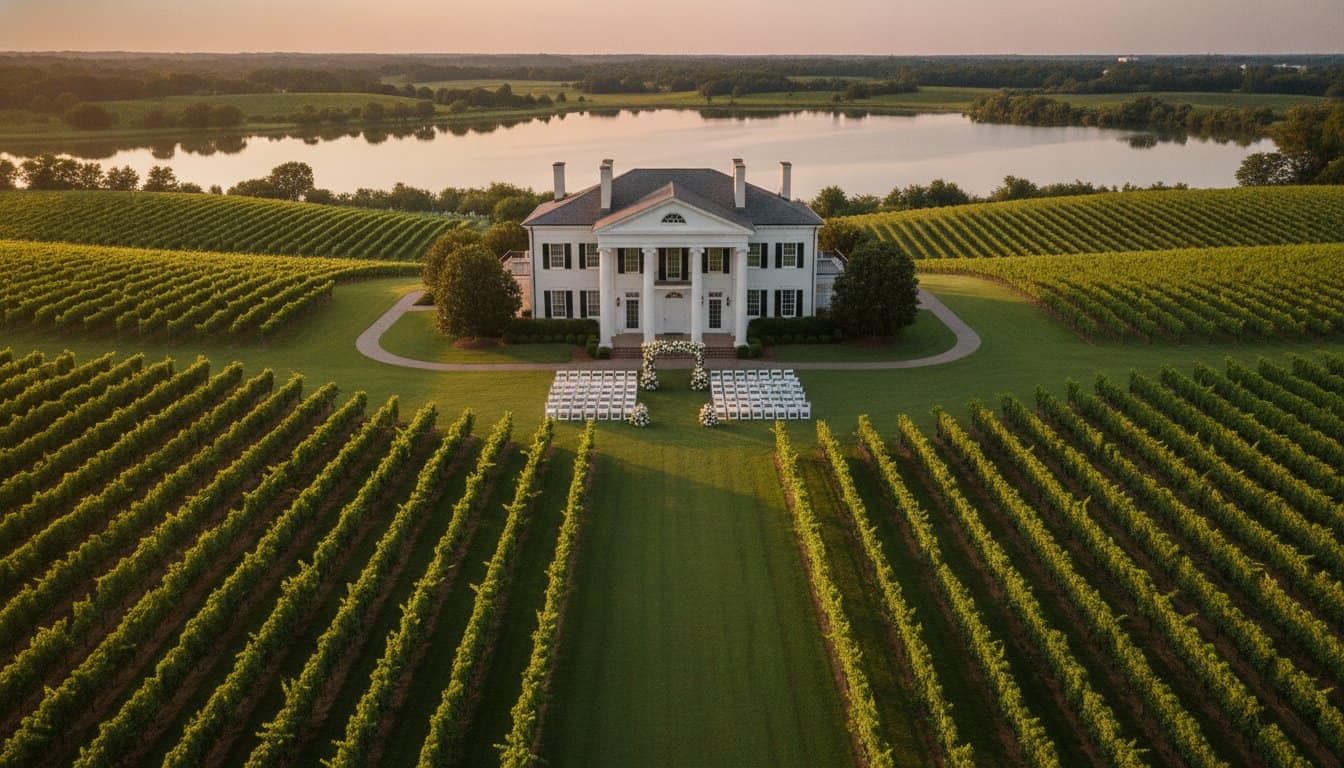 Vineyard Wedding Venues Near Charlotte NC: A Guide to Romantic Estate Celebrations