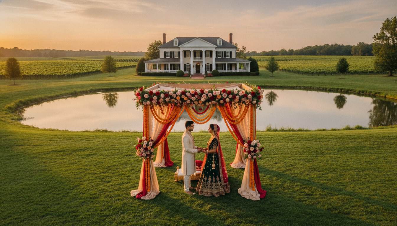 Indian Wedding Venues Near Charlotte, NC: The Ultimate Vineyard Estate Guide