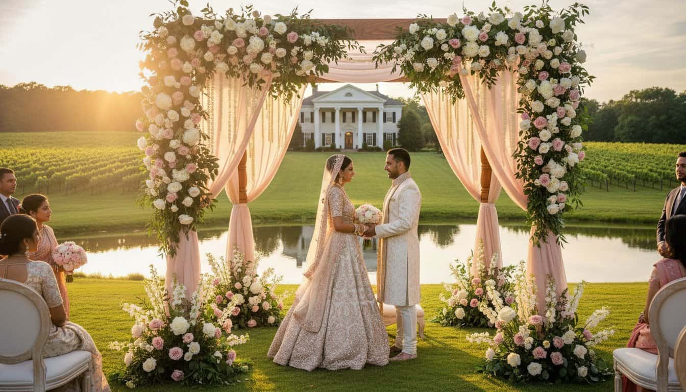 Outdoor Indian Wedding Venues: A Guide to Southern Vineyard Elegance in 2026